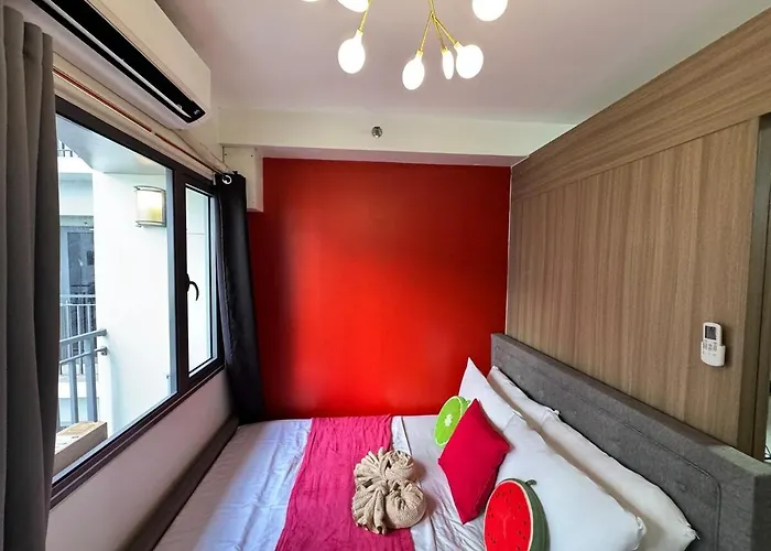 Watermelon Room In Shore 2 Residences Near Sm Mall Of Asia & Smx By Prime Stay